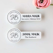 Load image into Gallery viewer, Custom Magnetic Name Tag AALVO