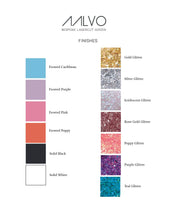 Load image into Gallery viewer, Custom Name - Glitter Filled Topper AALVO