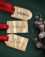 Load image into Gallery viewer, Custom Name Gift Tags / Stocking Tags / Place Cards
