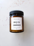 Green Tea & Lemongrass Candle AALVO