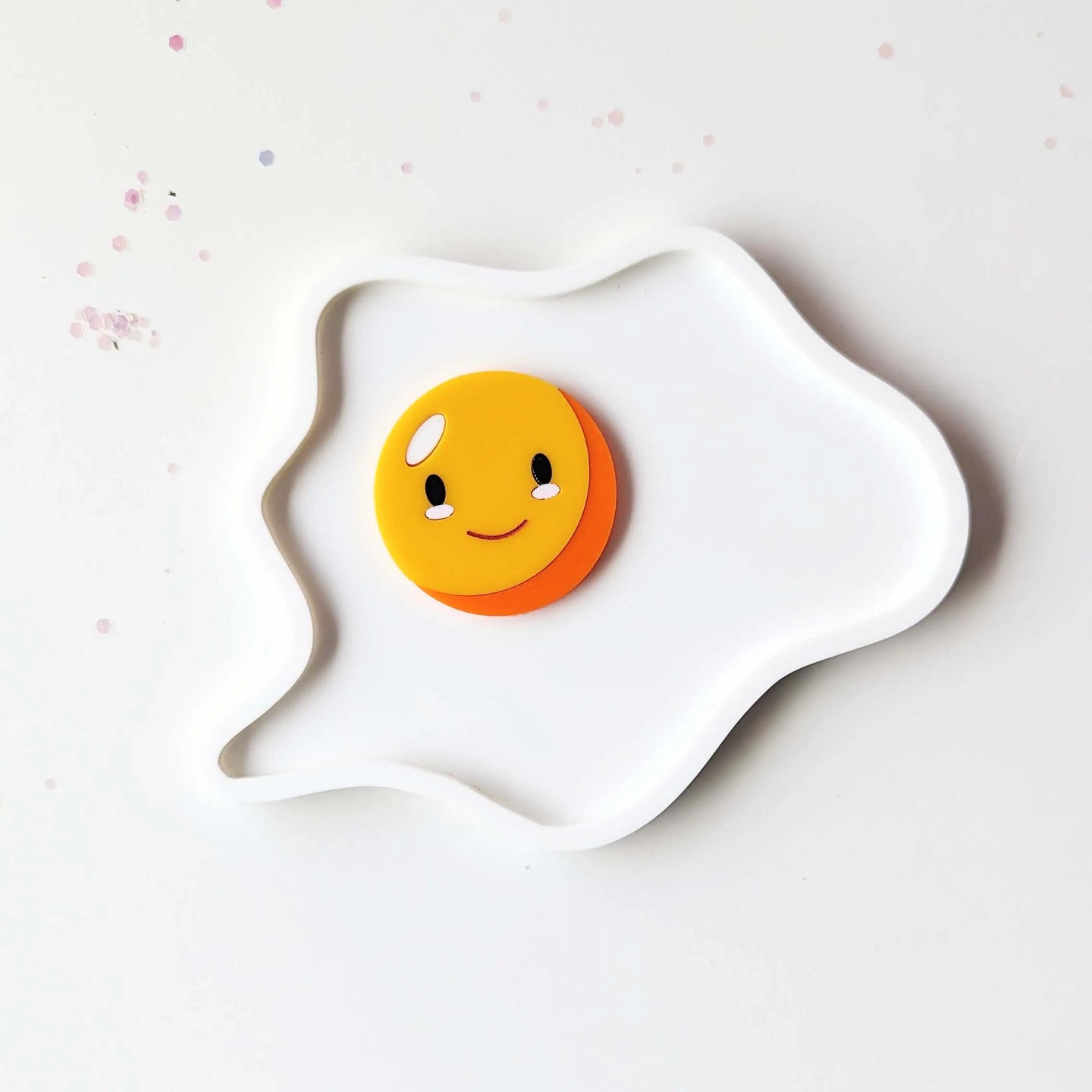 Acrylic Cute Egg Tray / Wall Art AALVO