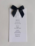Name + Ribbon name cards