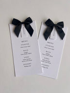 Name + Ribbon name cards