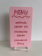 Food/Drink Signs