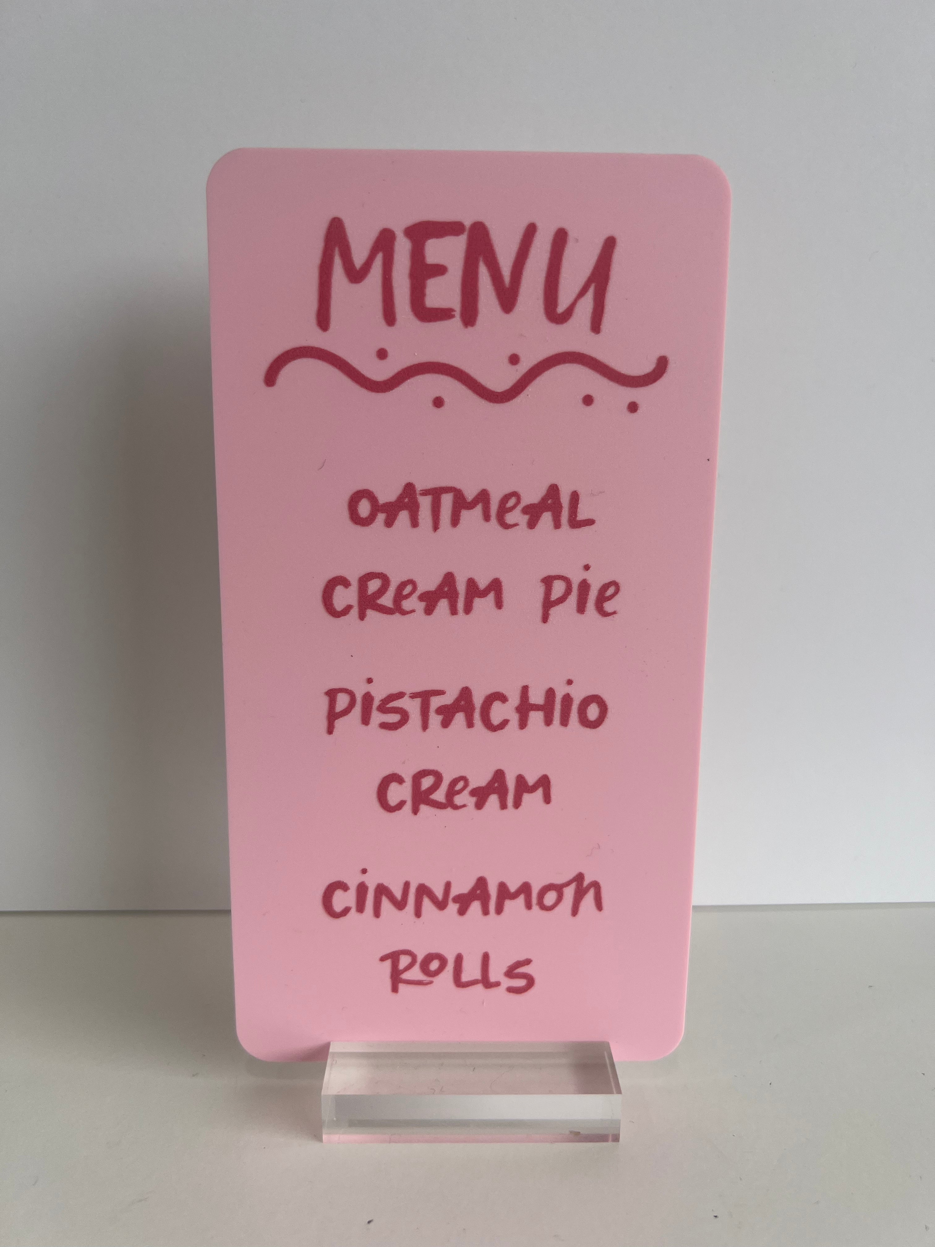 Food/Drink Signs