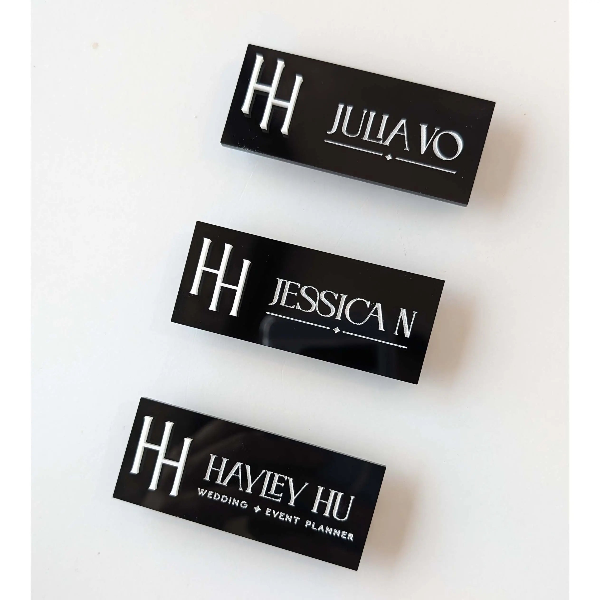 Custom Magnetic Name Tag AALVO