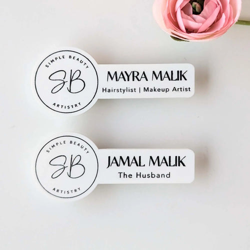 Custom Magnetic Name Tag AALVO