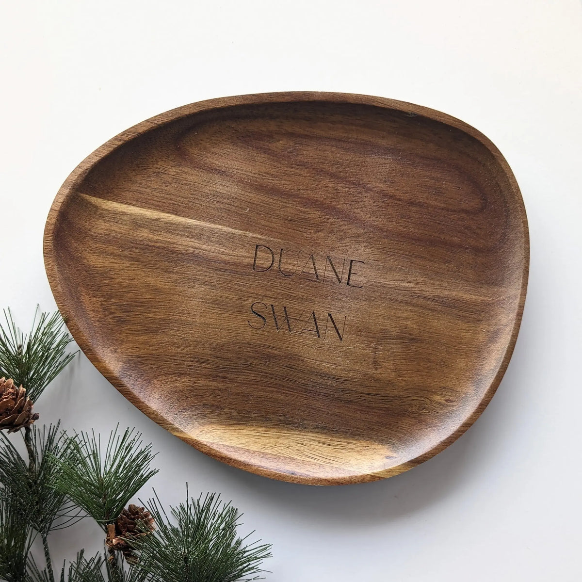 Personalized Serving Board - Round Edge AALVO