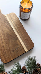 Personalized Charcuterie Board with Handle AALVO