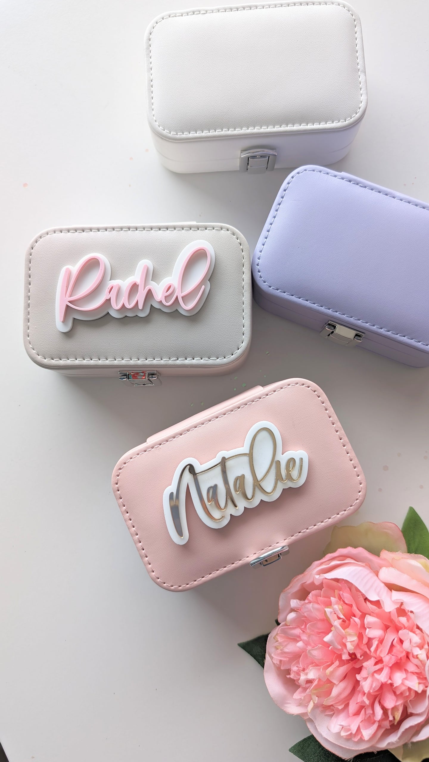 Personalized Jewelry Traveling Case