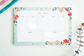 Floral Weekly Planner AALVO