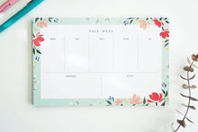 Load image into Gallery viewer, Floral Weekly Planner
