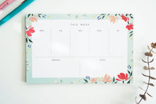 Load image into Gallery viewer, Floral Weekly Planner

