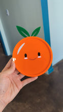 Load and play video in Gallery viewer, Little Cutie Orange Catch All Tray / Coaster
