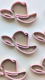 Pink Cowgirl Hat Drink Charm