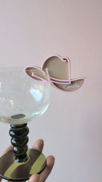 Pink Cowgirl Hat Drink Charm