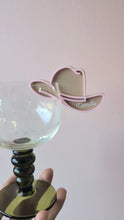Load and play video in Gallery viewer, Pink Cowgirl Hat Drink Charm
