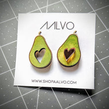 Load image into Gallery viewer, Avocado Themed Best (Besties) Friends Pin
