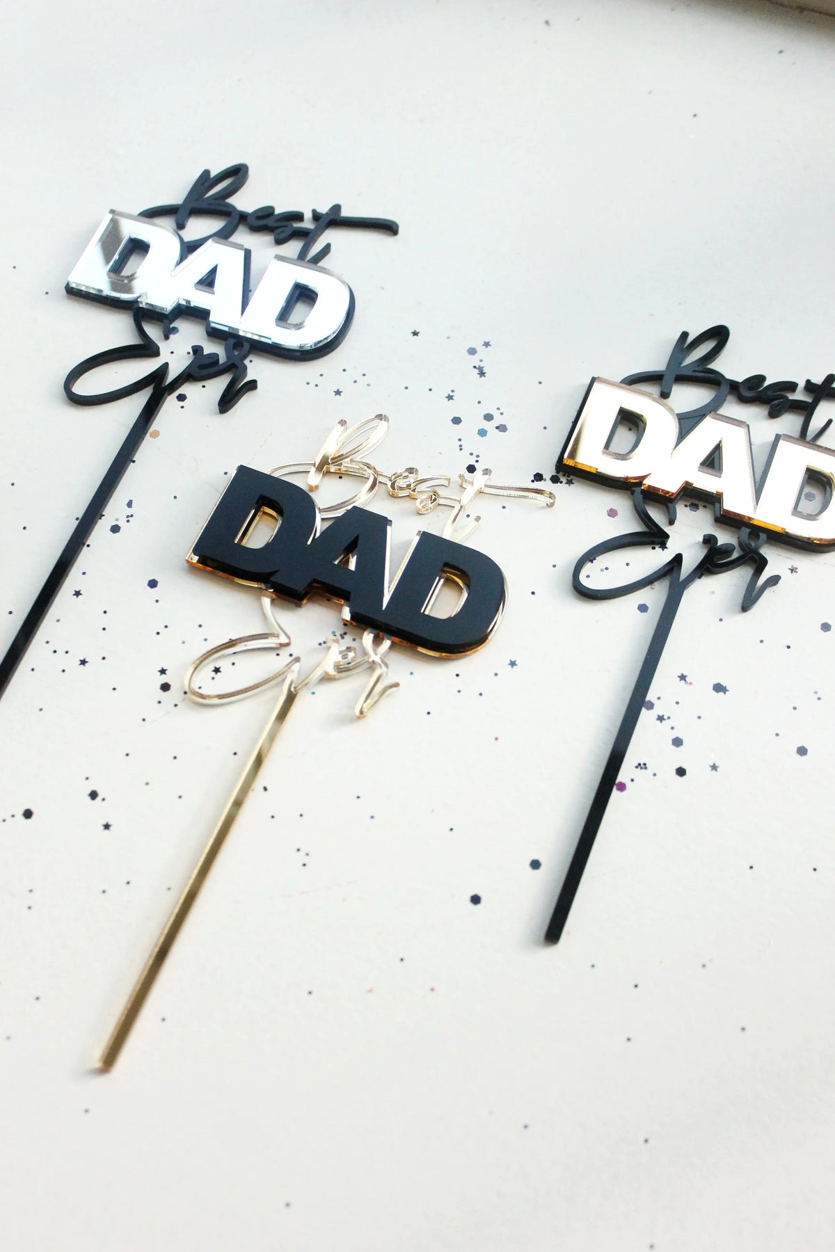 Best DAD Ever Cake Topper AALVO