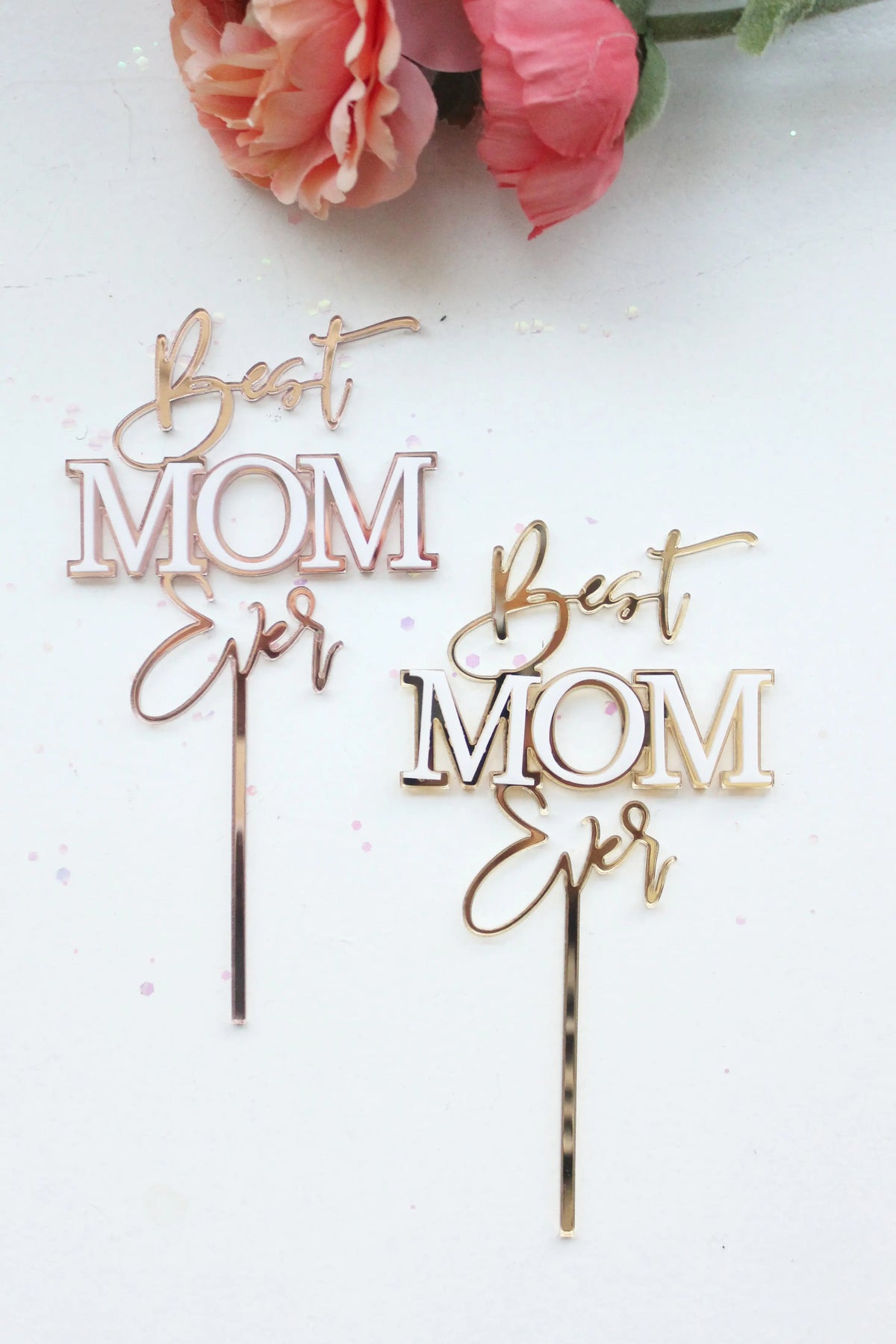 Best Mom Ever - Cake Topper AALVO