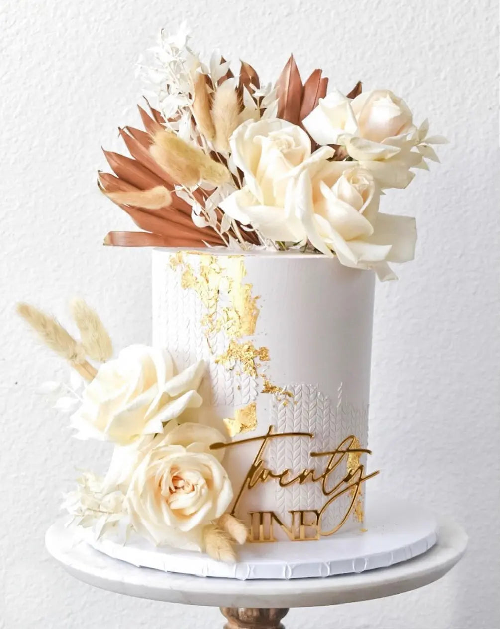Birthday Age Cake Charm AALVO
