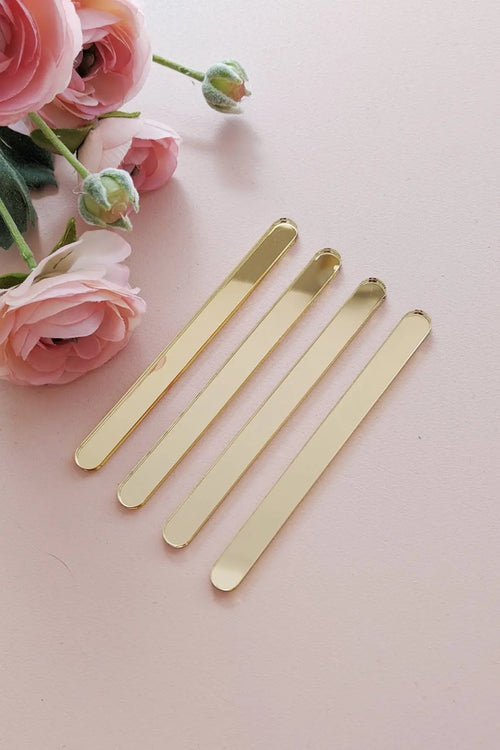Custom Cakesickle Sticks - Material: Acrylic - Colors: Multiple Available