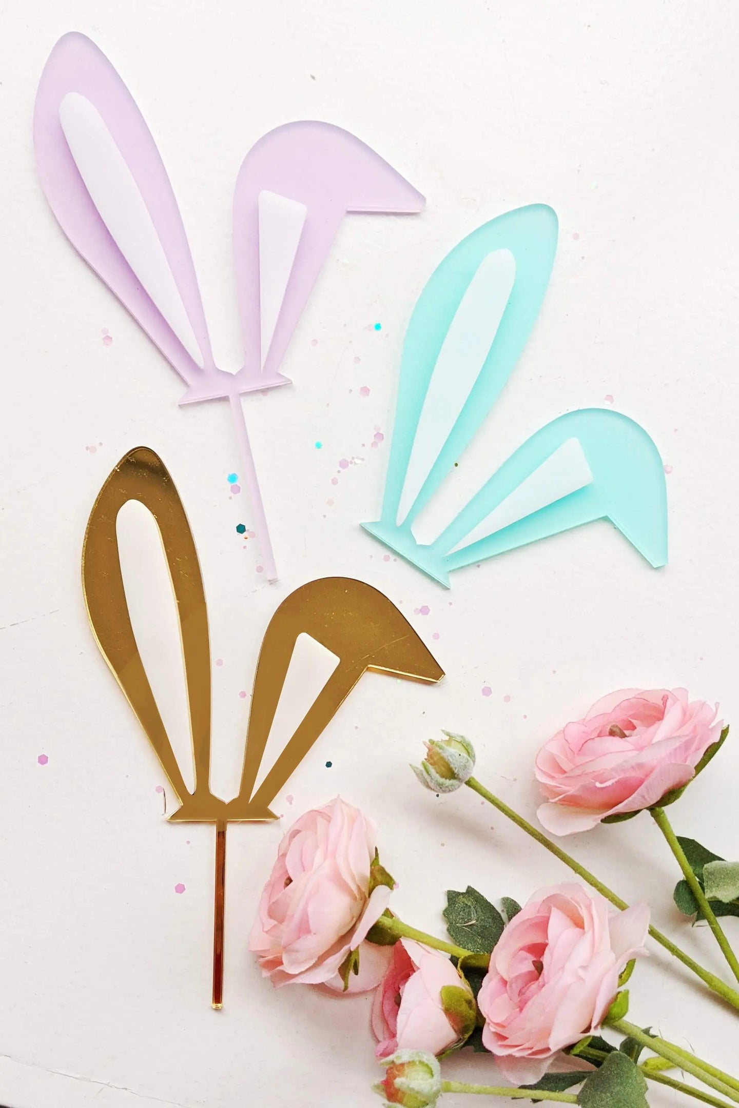 Easter Bunny Ear - Cake Topper