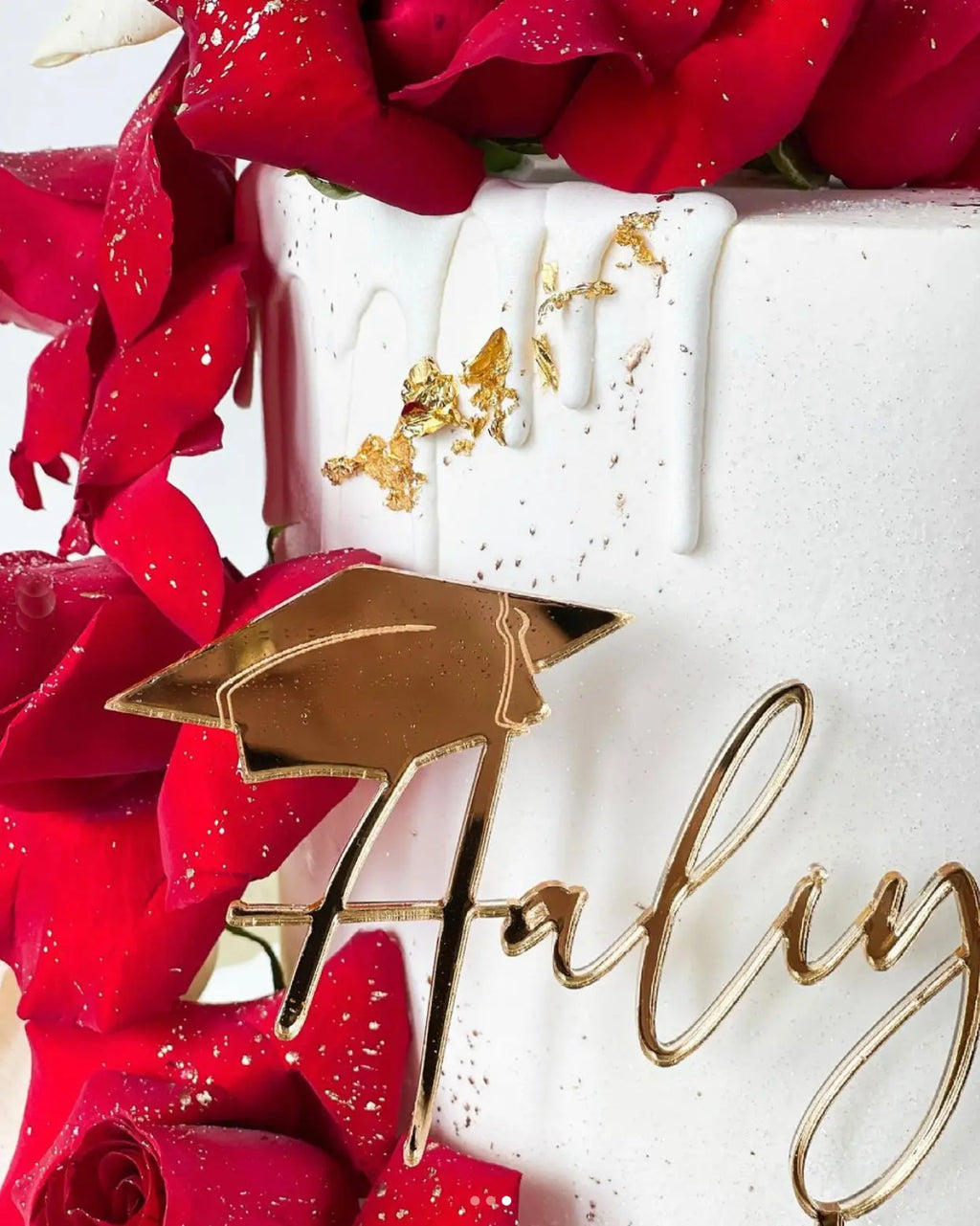 Custom Name Graduation Cake Topper AALVO