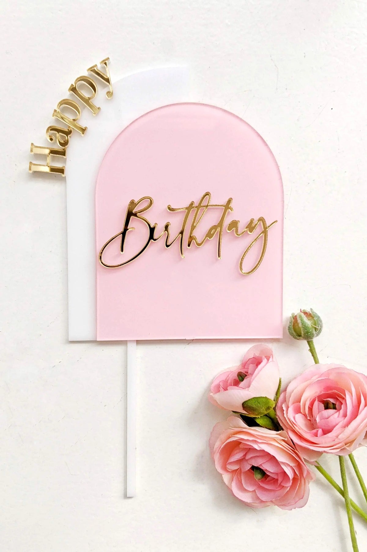 Happy Birthday Arch Cake Topper AALVO