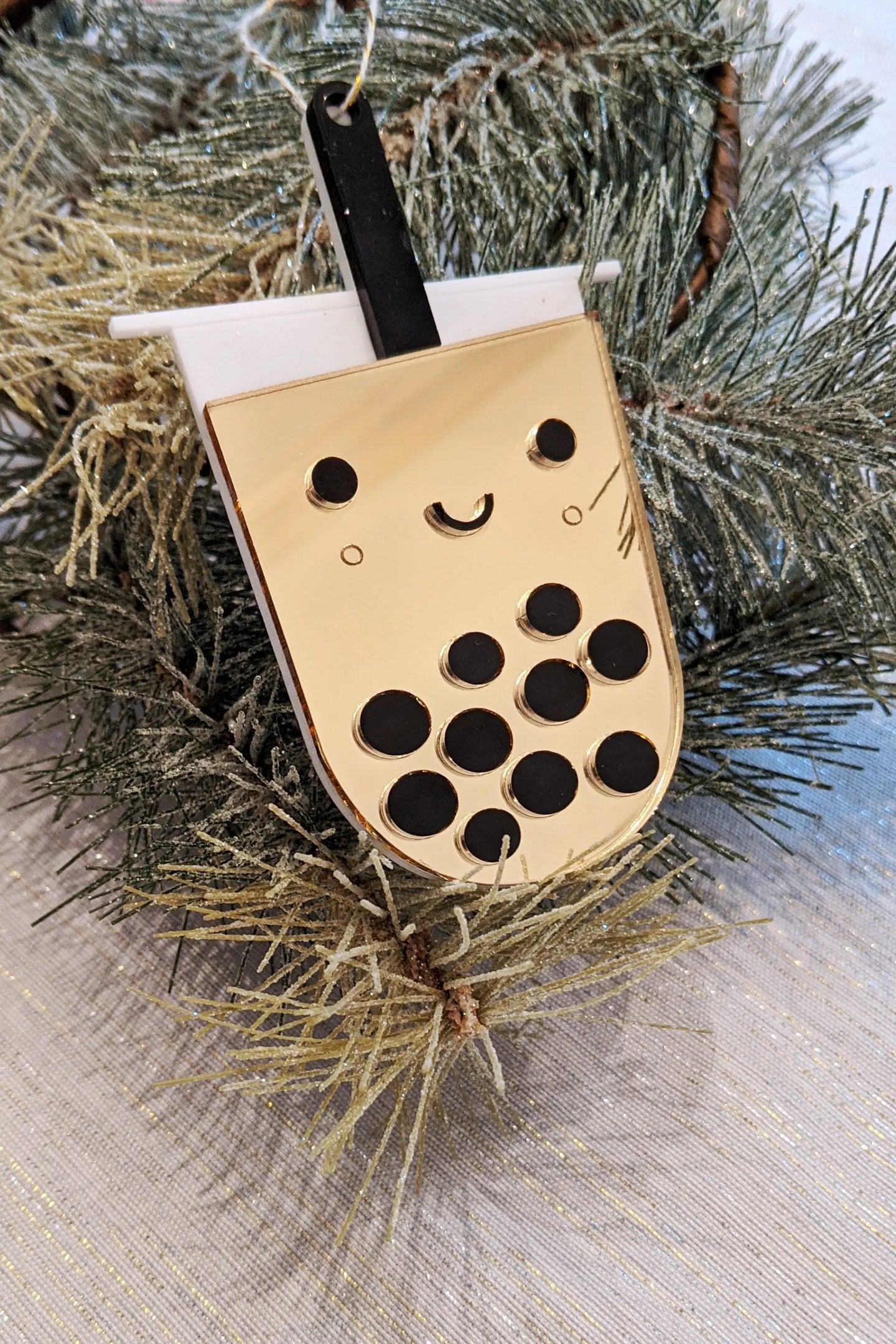 Boba Ornament