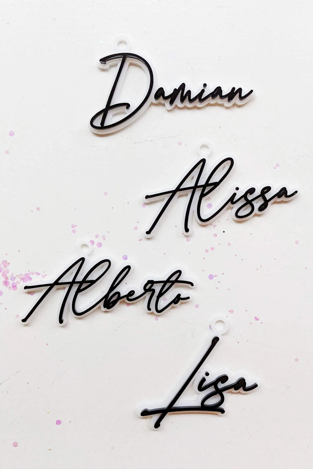 Stocking Tag / Gift Tag - Custom Name AALVO