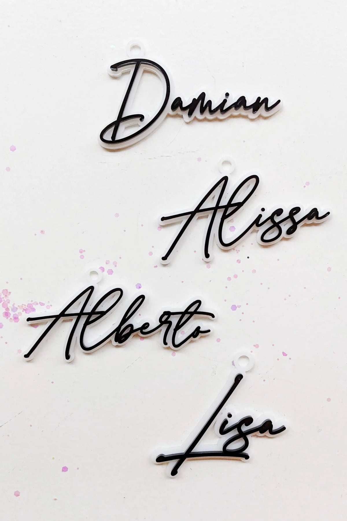 Stocking Tag / Gift Tag - Custom Name AALVO