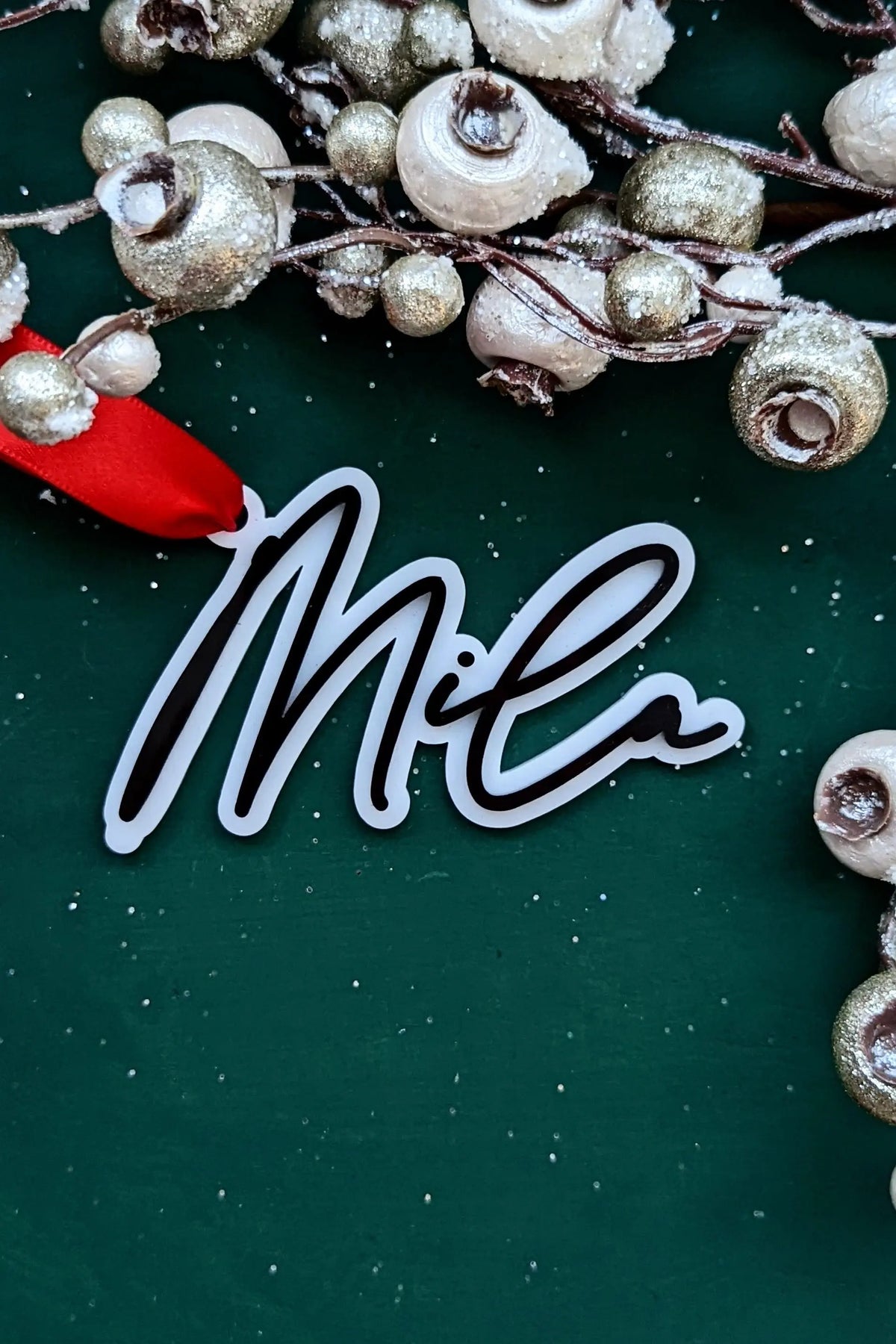 Stocking Tag / Gift Tag - Custom Name AALVO