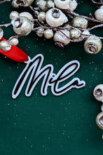 Load image into Gallery viewer, Stocking Tag / Gift Tag - Custom Name AALVO
