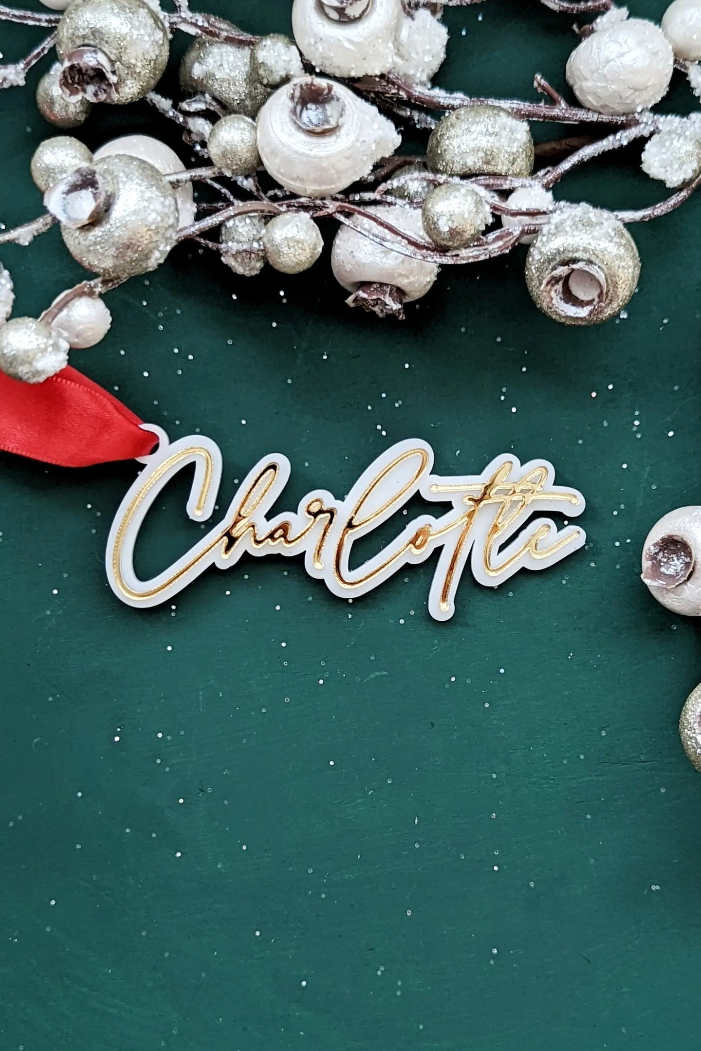 Stocking Tag / Gift Tag - Custom Name AALVO