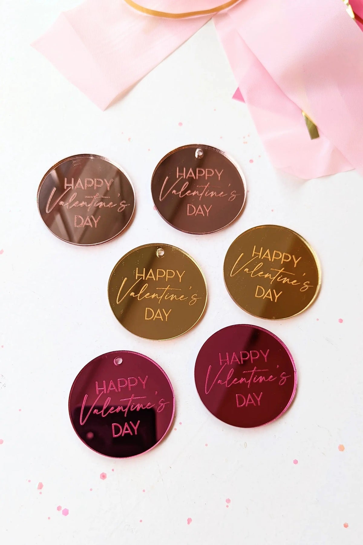 Valentine's Day Cake Charms / Tags AALVO