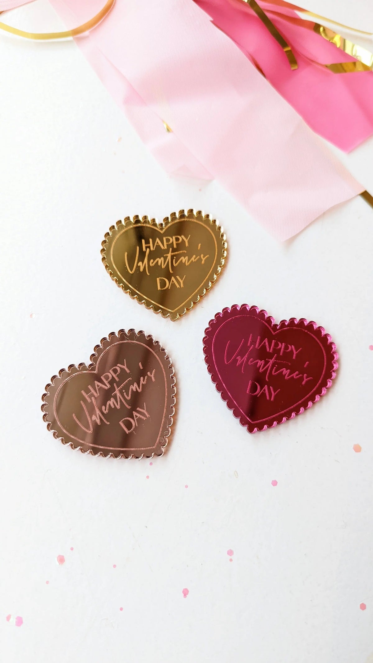 Valentine's Day Cake Charms / Tags AALVO