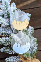Houston Skyline Holiday Ornament AALVO