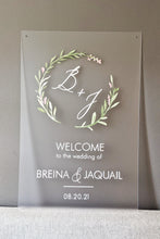Load image into Gallery viewer, Wedding Welcome Sign - Custom

