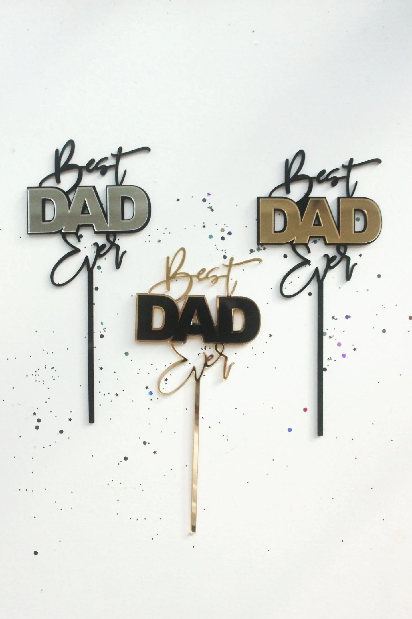 Best DAD Ever Cake Topper AALVO