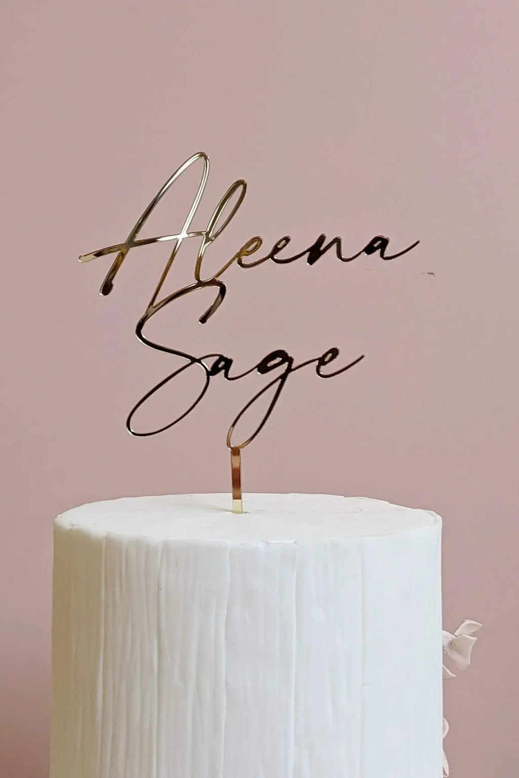 Custom Name Cake Topper AALVO
