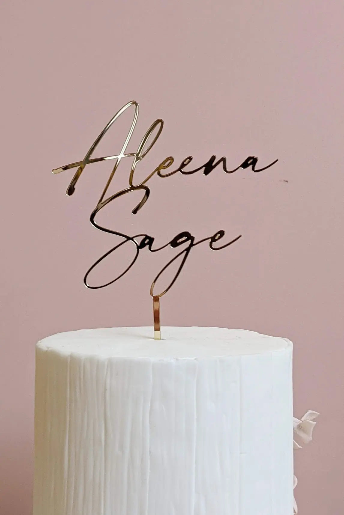 Custom Name Cake Topper AALVO