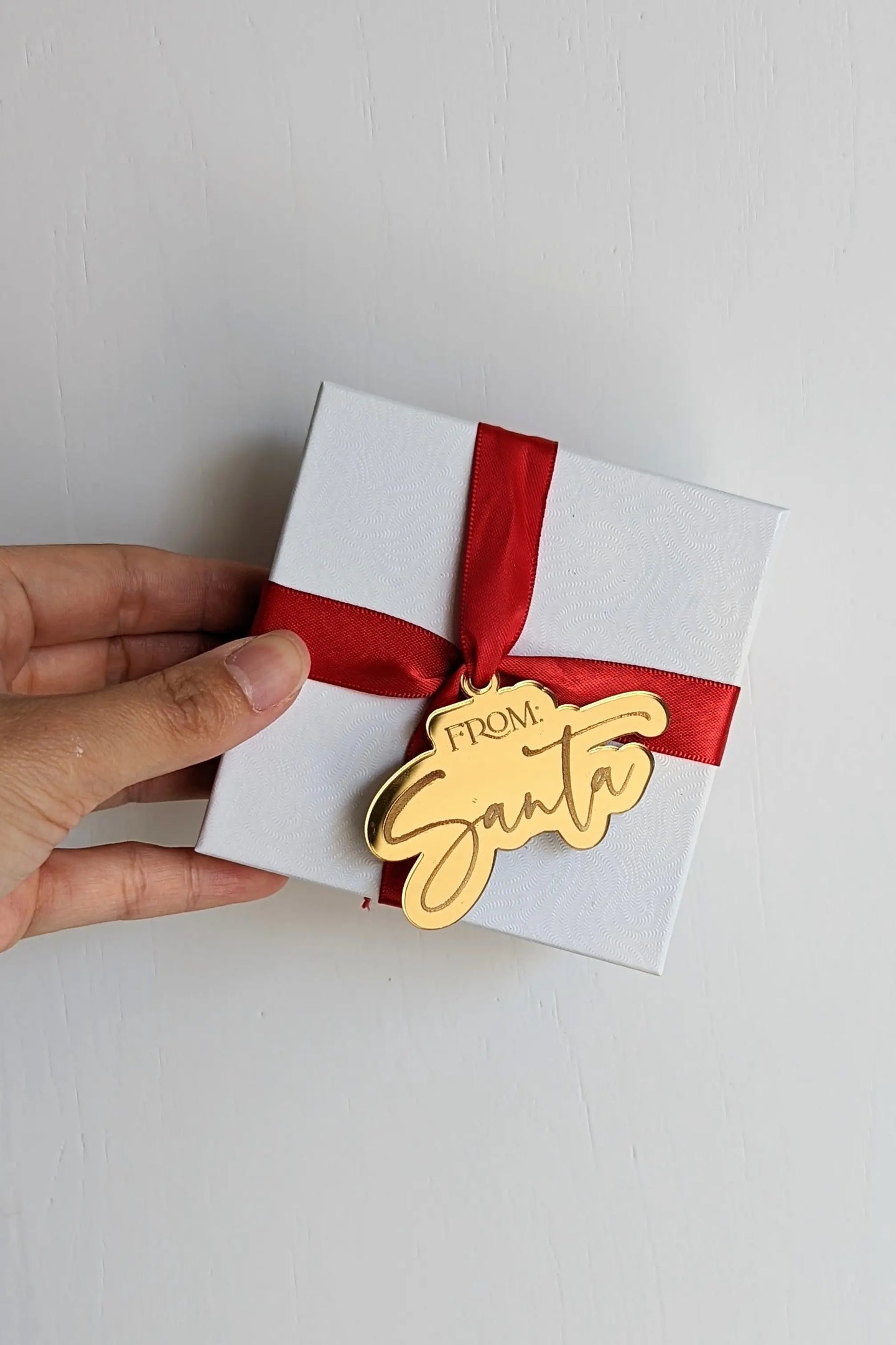 From Santa Holiday Gift Tag AALVO
