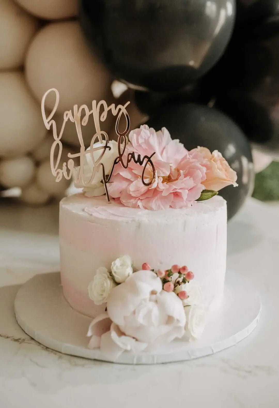 Happy Birthday Cake Topper AALVO