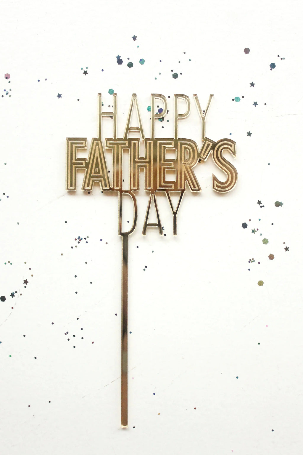 Happy Father's Day Cake Topper AALVO