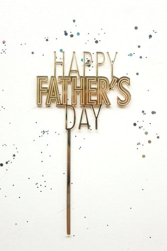 Happy Father's Day Cake Topper AALVO