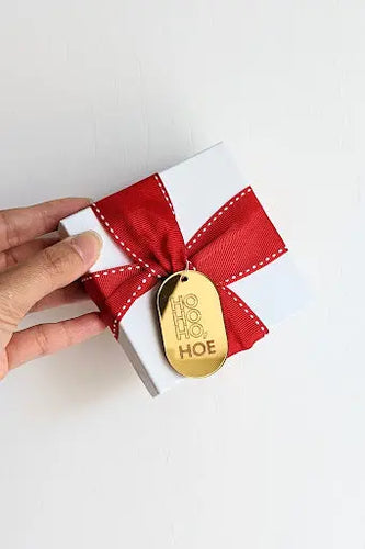 Ho Ho Hoe Holiday Gift Tags AALVO