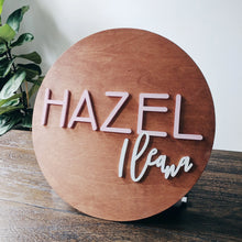 Load image into Gallery viewer, Custom Name Sign 18&quot; AALVO
