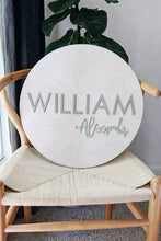 Load image into Gallery viewer, Custom Name Sign 18&quot; AALVO
