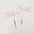 Custom Name Cake Topper AALVO